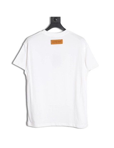 Reps Louis Vuitton Watercolor Graffiti Short Sleeve T-Shirt,All order with free shipping Reps Louis Vuitton