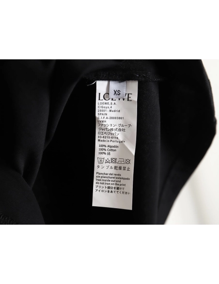 Loewe 24ss Dragon Year Limited Edition Logo Embroidered Short Sleeve T-shirt_TSK1,All order with free shipping Loewe