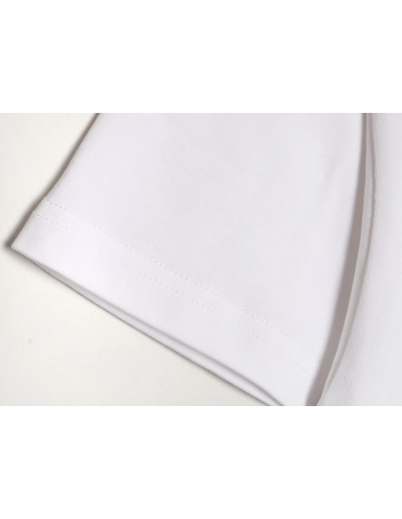 Fendi 24SS double F irregular ink-splashed print short-sleeved T-shirt,All order with free shipping Fendi