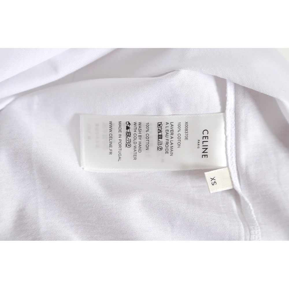 CELINE 22SS rivet heart letter short-sleeved T-shirt,All order with free shipping Celine