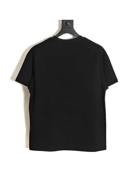 Reps Gucci Reps Gucci 23ss smiley face logo pattern foam three-dimensional printing short-sleeved T-shirt TSK1,All order with fr