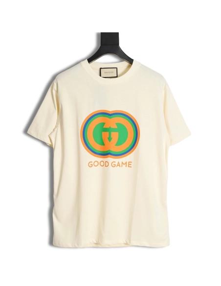 Reps Gucci 23ss GoodGame special series printed short-sleeved T-shirt,All order with free shipping Reps Gucci
