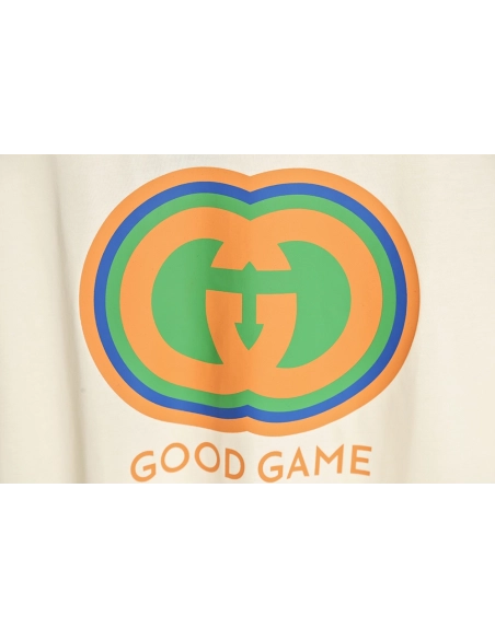 Reps Gucci 23ss GoodGame special series printed short-sleeved T-shirt,All order with free shipping Reps Gucci