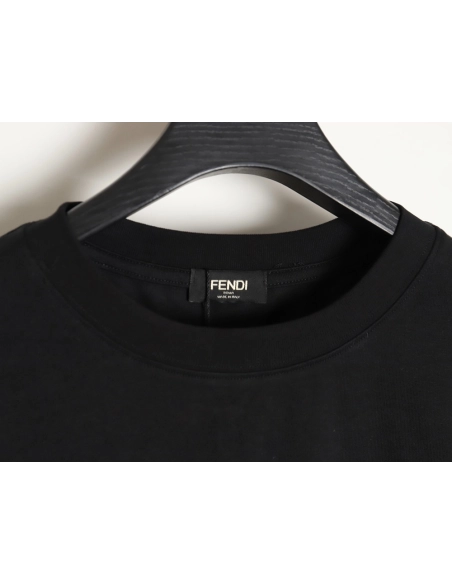Fendi 3D logo print T-shirt TSK1,All order with free shipping Fendi