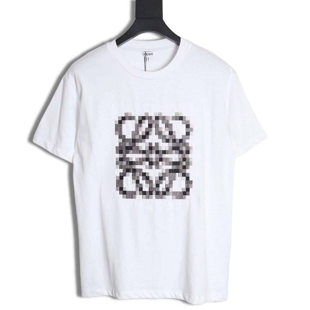 Loewe 24SS mosaic short-sleeved T-shirt,All order with free shipping Loewe