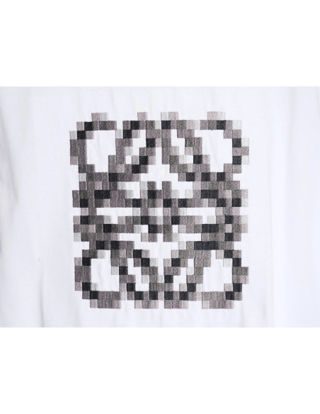 Loewe 24SS mosaic short-sleeved T-shirt,All order with free shipping Loewe