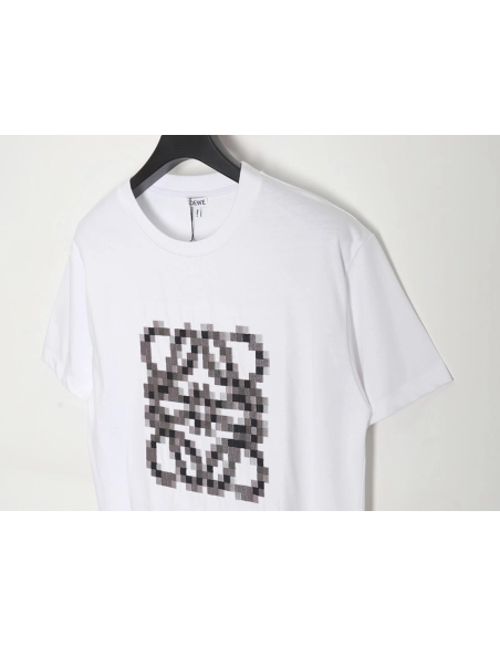 Loewe 24SS mosaic short-sleeved T-shirt,All order with free shipping Loewe