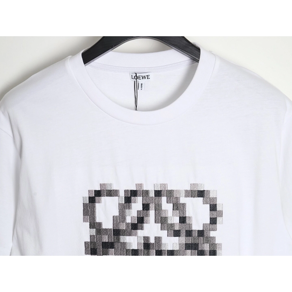 Loewe 24SS mosaic short-sleeved T-shirt,All order with free shipping Loewe