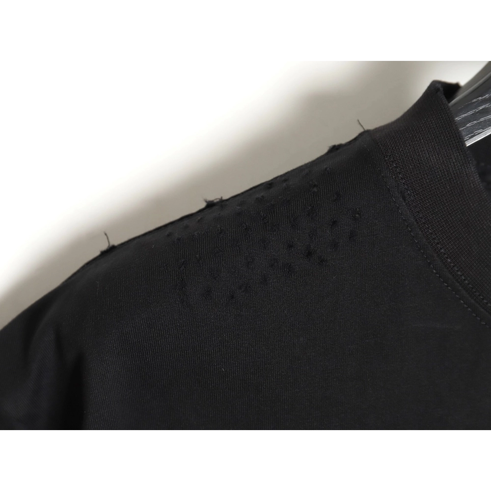 Balenciaga 24SS new Sanskrit back destruction short-sleeved T-shirt,All order with free shipping Balenciaga