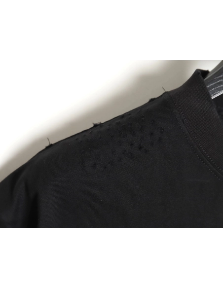 Balenciaga 24SS new Sanskrit back destruction short-sleeved T-shirt,All order with free shipping Balenciaga