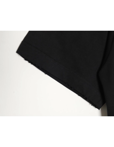 Balenciaga 24SS new Sanskrit back destruction short-sleeved T-shirt,All order with free shipping Balenciaga