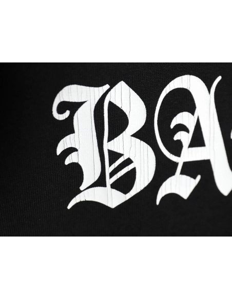 Balenciaga 24SS new Sanskrit back destruction short-sleeved T-shirt,All order with free shipping Balenciaga