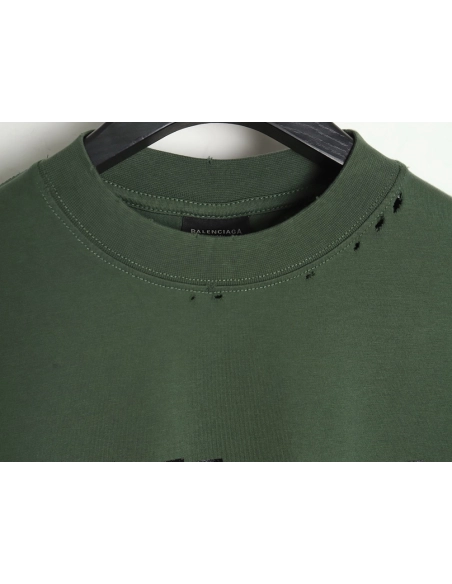 Balenciaga 23SS Masking Tape Short Sleeve T-Shirt,All order with free shipping Balenciaga
