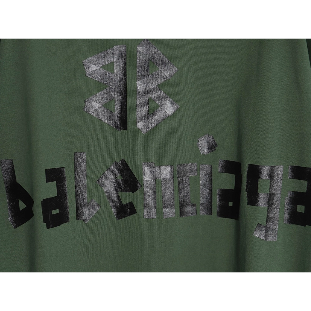 Balenciaga 23SS Masking Tape Short Sleeve T-Shirt,All order with free shipping Balenciaga