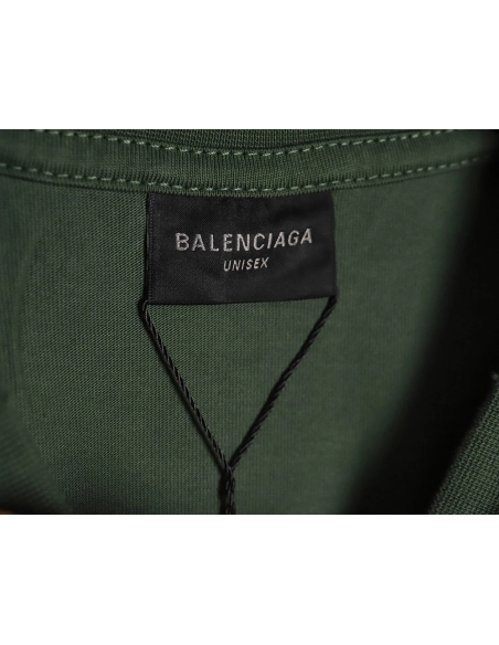 Balenciaga 23SS Masking Tape Short Sleeve T-Shirt,All order with free shipping Balenciaga