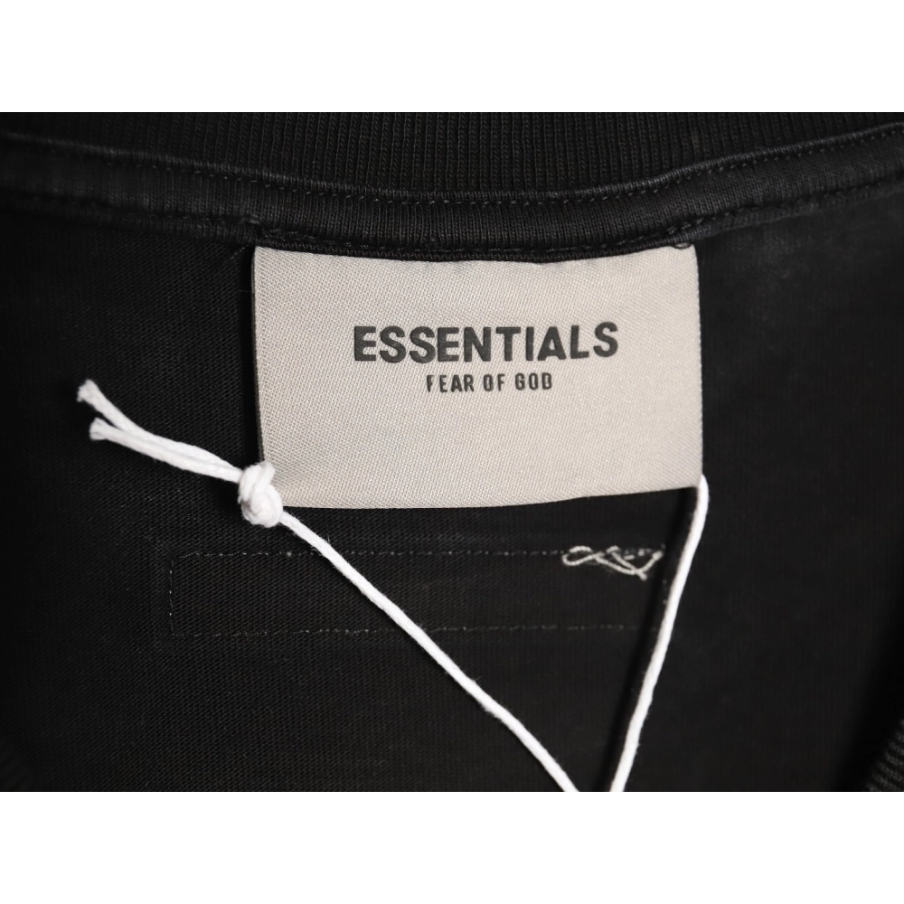 Fear Of God Washed 1977 Flocked Letter Printed Round Neck T-Shirt,All order with free shipping Fear of God