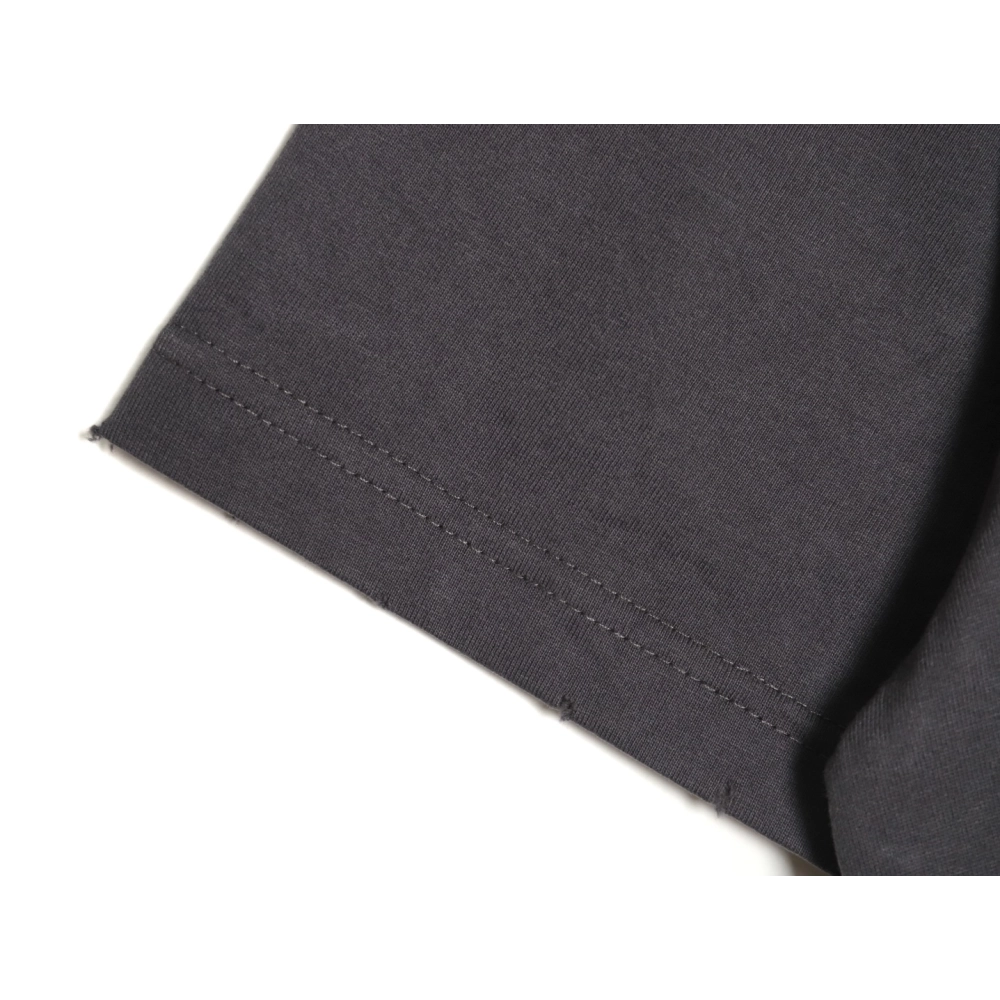 Reps Louis Vuitton washed damaged hand-painted round neck T-shirt,All order with free shipping Reps Louis Vuitton