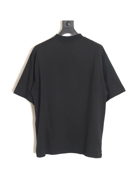Balenciaga Crown rhinestone short-sleeved T-shirt,All order with free shipping Balenciaga