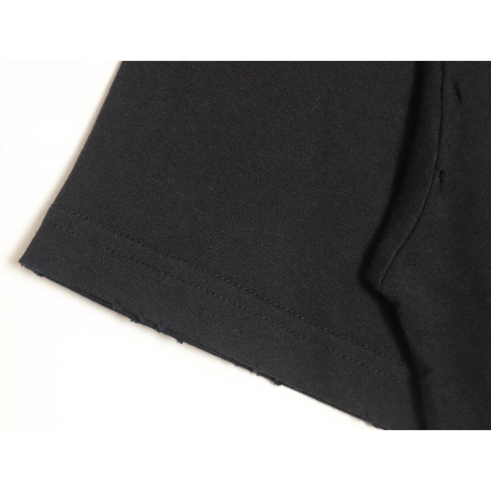Balenciaga Crown rhinestone short-sleeved T-shirt,All order with free shipping Balenciaga