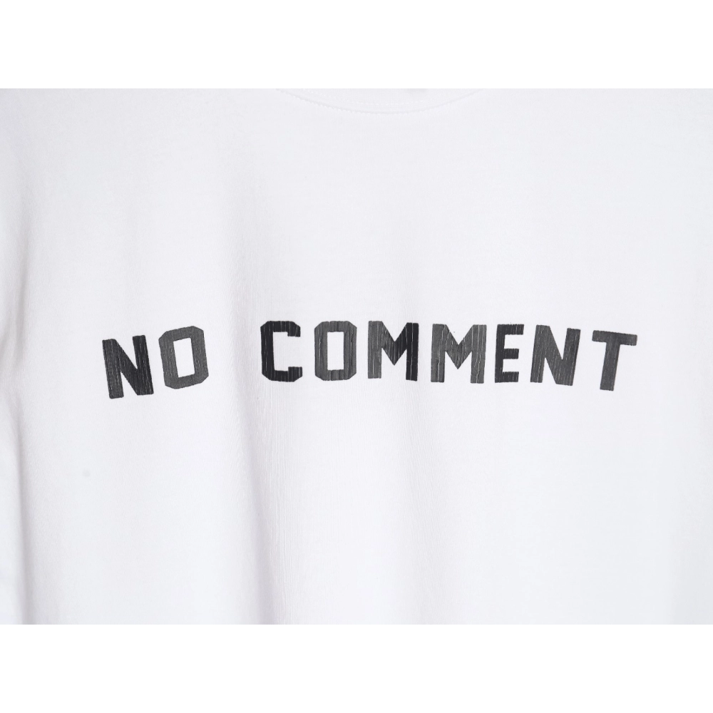 Balenciaga No Comments Cracked Print Washed Ripped Short Sleeve T-shirt,All order with free shipping Balenciaga