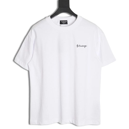 Burberry 24ss signature logo embroidered short sleeve T-shirt TSK1,All order with free shipping Burberry
