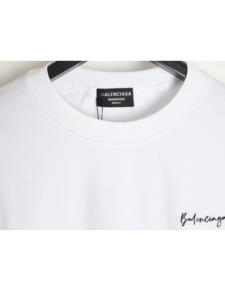 Burberry 24ss signature logo embroidered short sleeve T-shirt TSK1,All order with free shipping Burberry