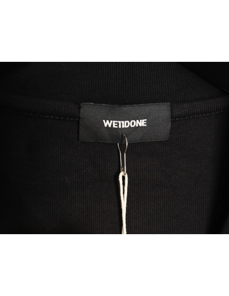 WE11 DONE 24SS graffiti logo short-sleeved T-shirt TSK1,All order with free shipping We11done