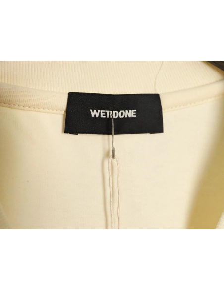 WE11 DONE 24SS graffiti logo short-sleeved T-shirt,All order with free shipping We11done