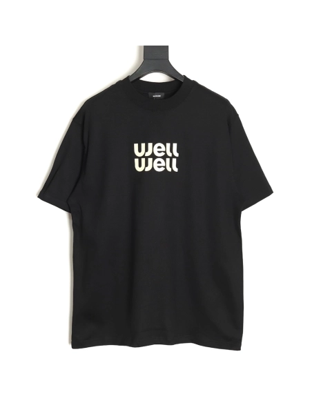 WE11 DONE 24SS logo short-sleeved T-shirt TSK1,All order with free shipping We11done