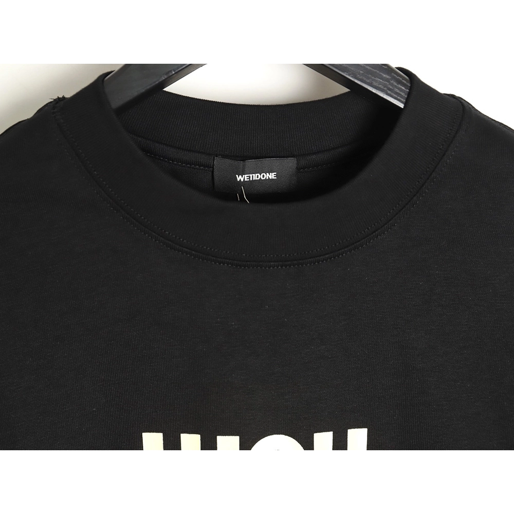 WE11 DONE 24SS logo short-sleeved T-shirt TSK1,All order with free shipping We11done