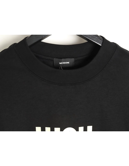 WE11 DONE 24SS logo short-sleeved T-shirt TSK1,All order with free shipping We11done