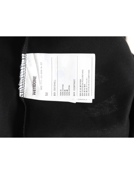 WE11 DONE 24SS logo short-sleeved T-shirt TSK1,All order with free shipping We11done