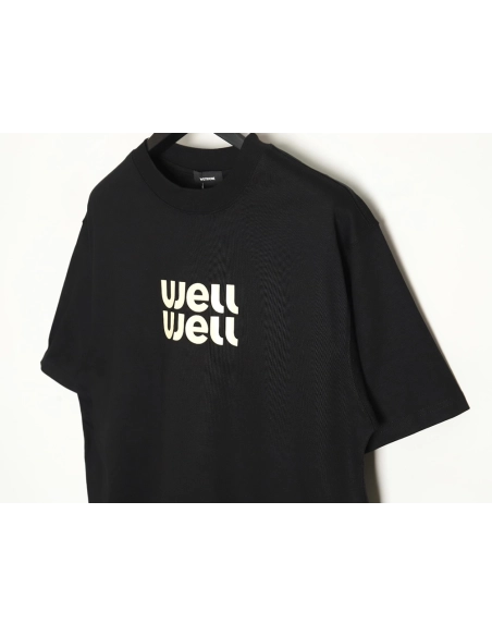 WE11 DONE 24SS logo short-sleeved T-shirt TSK1,All order with free shipping We11done