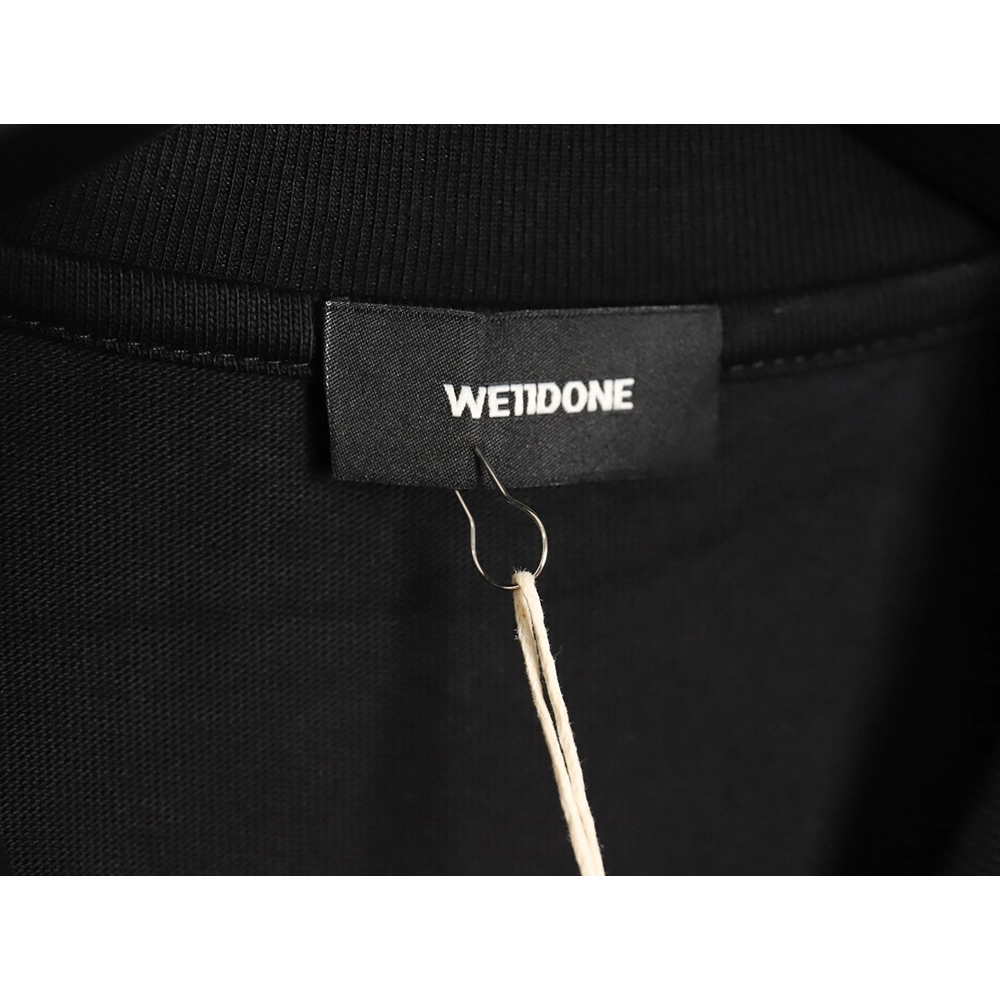 WE11 DONE 24SS logo short-sleeved T-shirt TSK1,All order with free shipping We11done