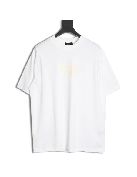 WE11 DONE 24SS logo short-sleeved T-shirt,All order with free shipping We11done