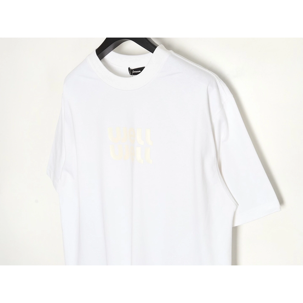 WE11 DONE 24SS logo short-sleeved T-shirt,All order with free shipping We11done