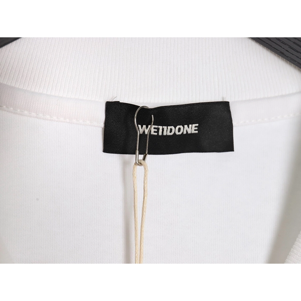 WE11 DONE 24SS logo short-sleeved T-shirt,All order with free shipping We11done