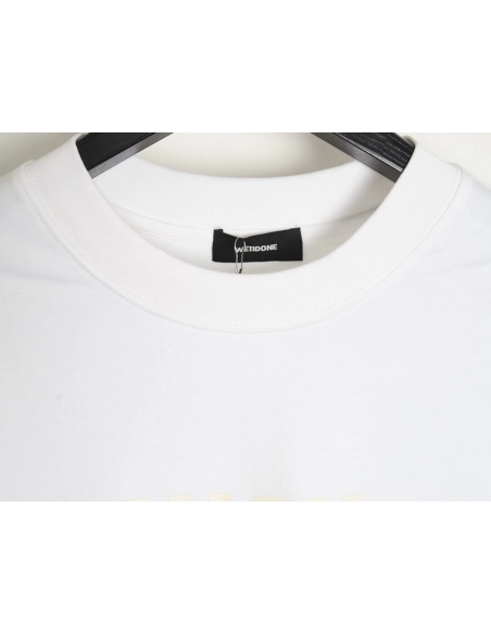 WE11 DONE 24SS logo short-sleeved T-shirt,All order with free shipping We11done