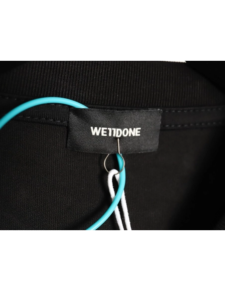 WE11 DONE Simple Love Letters Embroidery Round Neck Short Sleeve T-shirt TSK1,All order with free shipping We11done