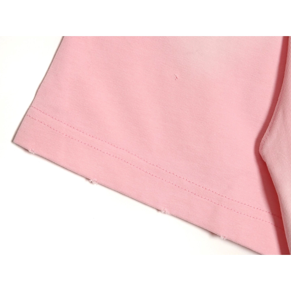 WE11 DONE 24SS skull print washed gradient couple short-sleeved T-shirt,All order with free shipping We11done