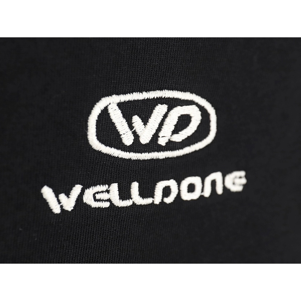 WE11 DONE 24SS WE Ribbon Short Sleeve T-Shirt,All order with free shipping We11done