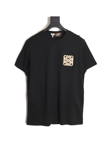 Loewe 24SS wool embroidered short-sleeved T-shirt_TSK1,All order with free shipping Loewe