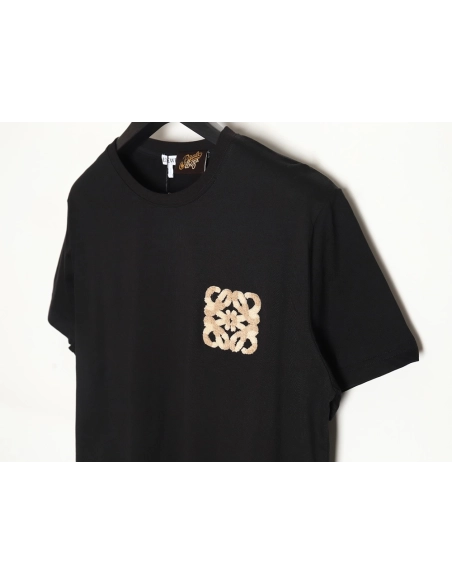 Loewe 24SS wool embroidered short-sleeved T-shirt_TSK1,All order with free shipping Loewe