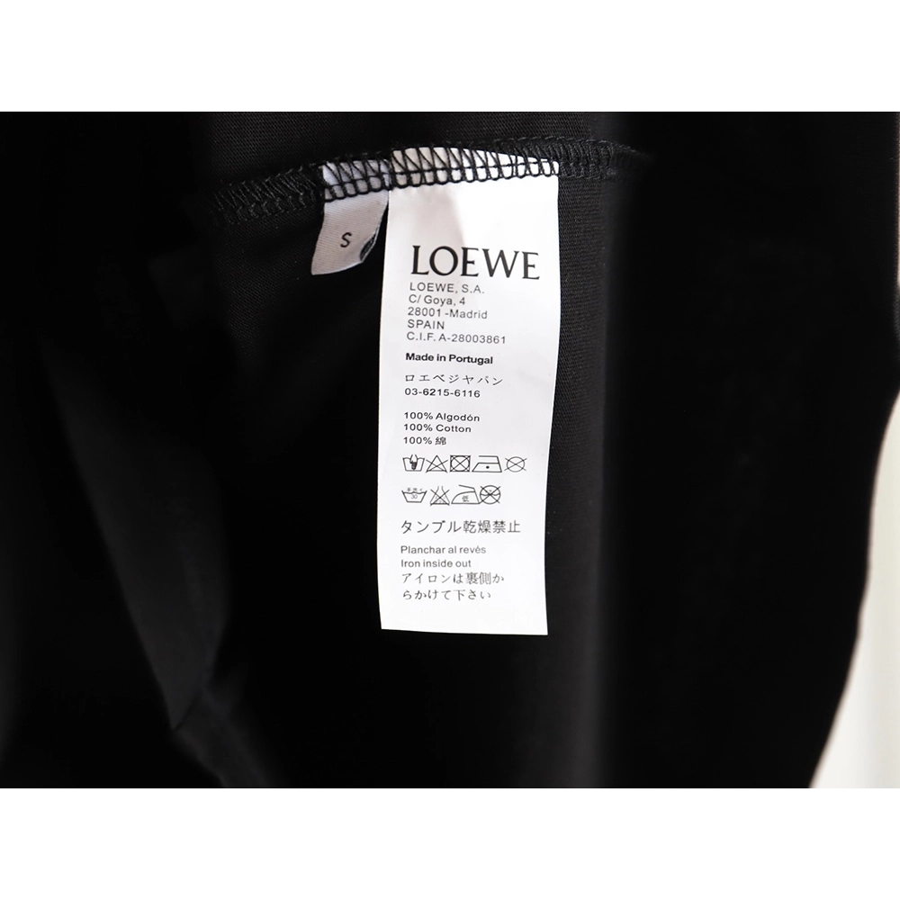 Loewe 24SS wool embroidered short-sleeved T-shirt_TSK1,All order with free shipping Loewe