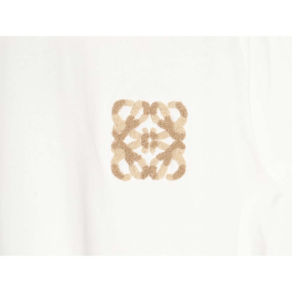 Loewe 24SS wool embroidered short-sleeved T-shirt,All order with free shipping Loewe