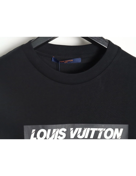 Reps Louis Vuitton Letter LOGO Summer Couple Short Sleeve T-Shirt_TSK1,All order with free shipping Reps Louis Vuitton
