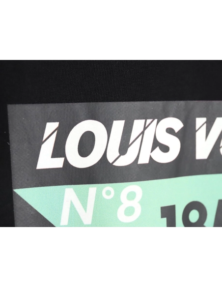 Reps Louis Vuitton Letter LOGO Summer Couple Short Sleeve T-Shirt_TSK1,All order with free shipping Reps Louis Vuitton