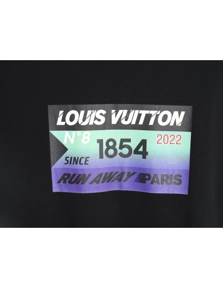 Reps Louis Vuitton Letter LOGO Summer Couple Short Sleeve T-Shirt_TSK1,All order with free shipping Reps Louis Vuitton