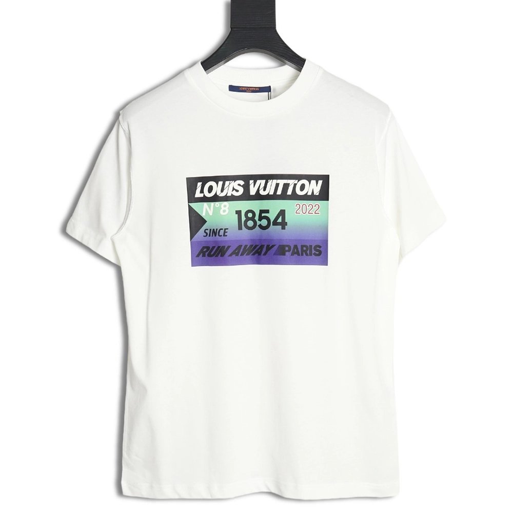 Reps Louis Vuitton Letter LOGO Summer Couple Short Sleeve T-Shirt,All order with free shipping Reps Louis Vuitton