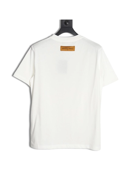Reps Louis Vuitton Letter LOGO Summer Couple Short Sleeve T-Shirt,All order with free shipping Reps Louis Vuitton